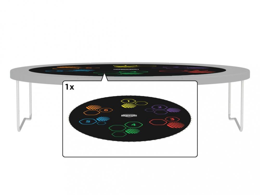 BERG TOYS Plasa saritura pentru trambulina 430 gri Level