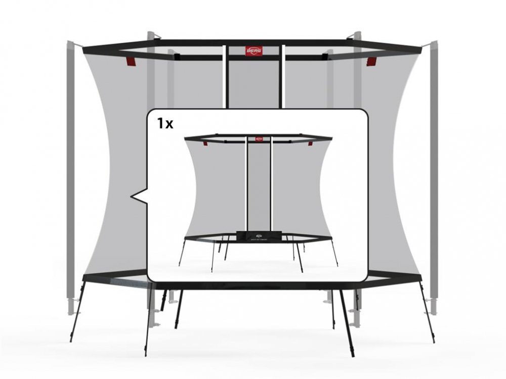 BERG TOYS Plasa siguranta 6 stalpi trambulina 330