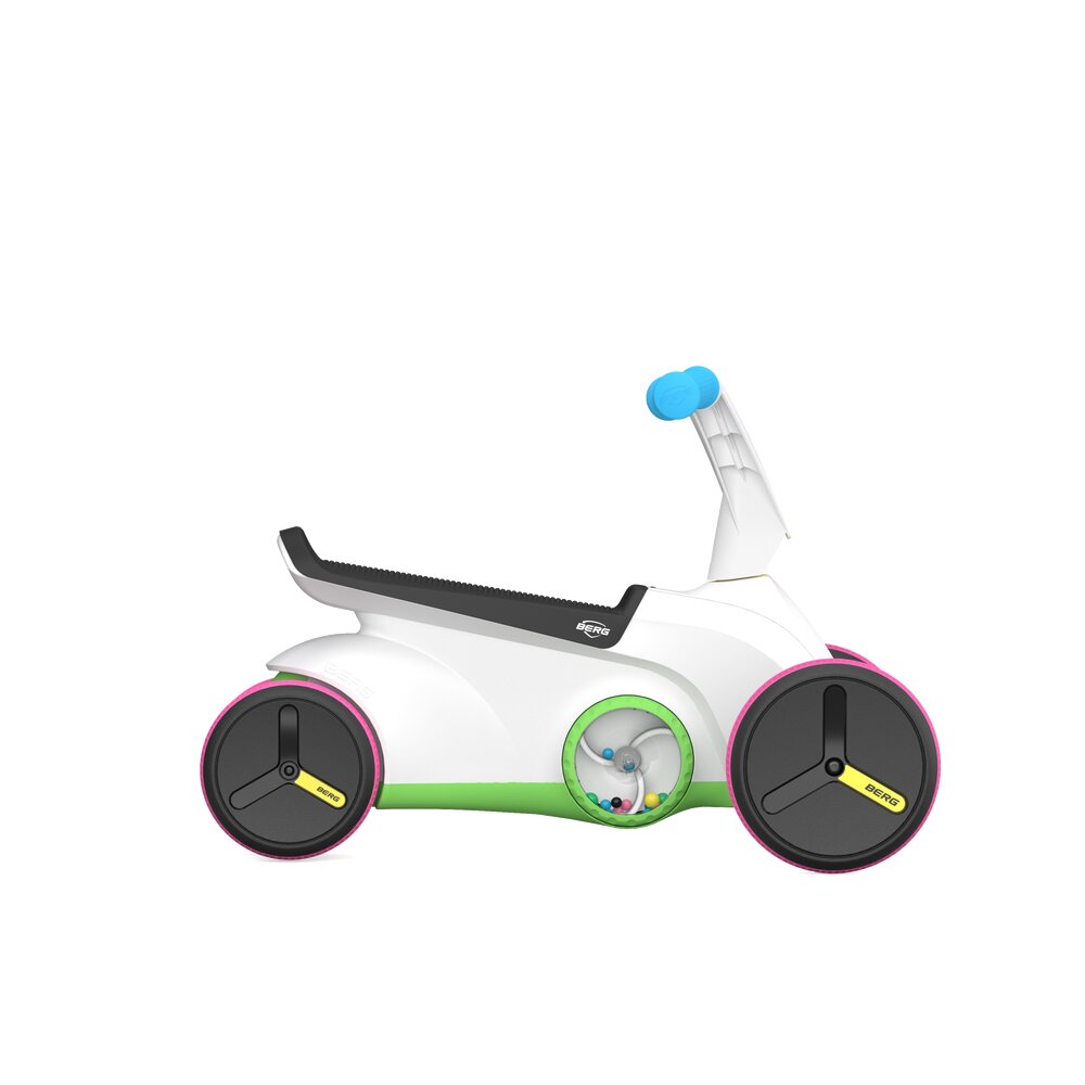 BERG TOYS Ride-On Kart pentru copii fara pedale Berg Go T Multicolor recomandat copiilor cu varsta intre 10-30 luni