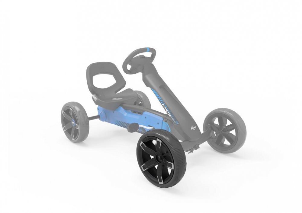 BERG TOYS Roata fata Kart Reppy Roadster neagra 10x25