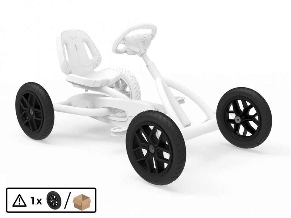 BERG TOYS Roata pentru Kart neagra 125x225 - slick