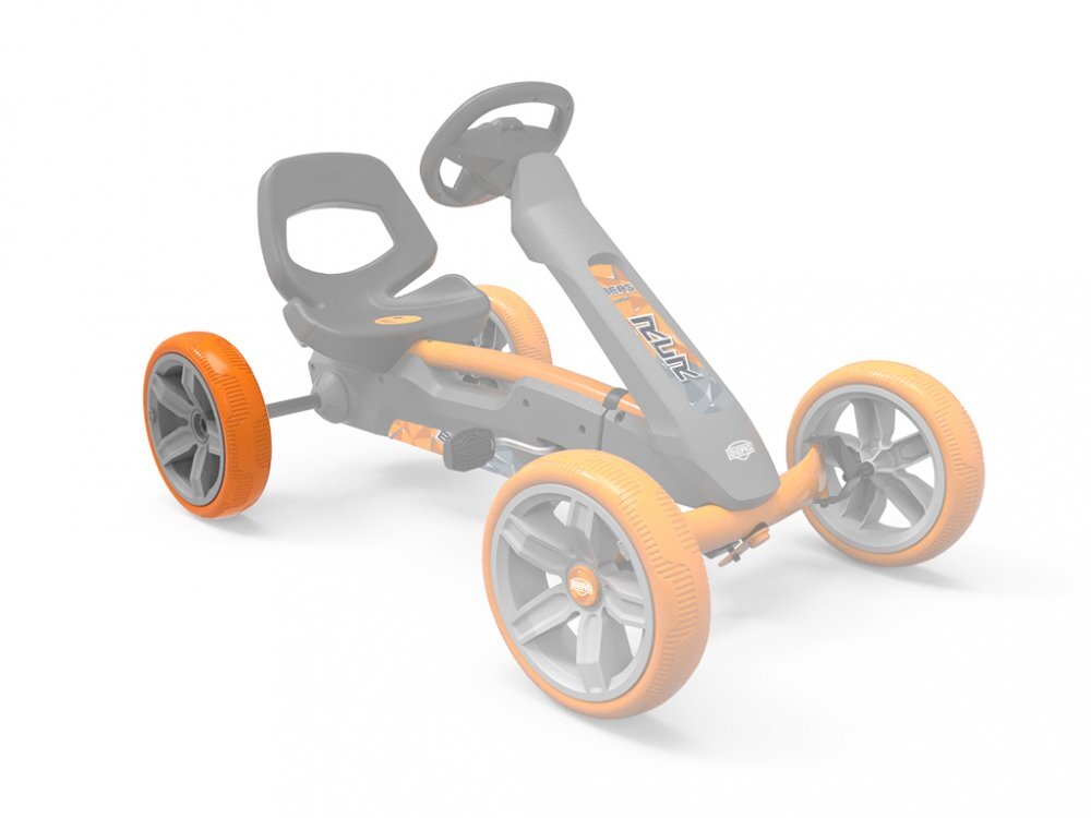 BERG TOYS Roata spate Kart Reppy gri-orange 10x25