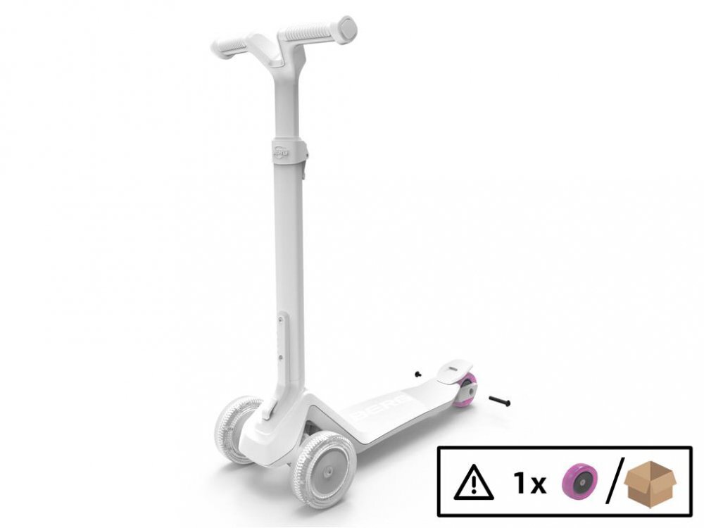 BERG TOYS Roata spate trotineta Nexo roz 80x40mm