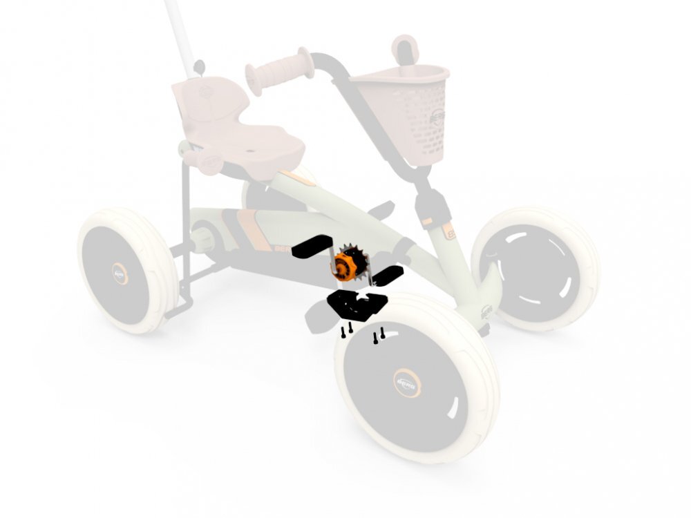 BERG TOYS Set pedale pentru Kart Buzzy 2 in 1 Retro verde