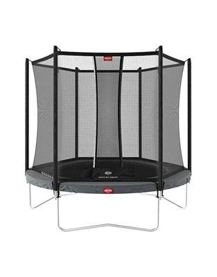 BERG TOYS Trambulina Berg Favorit Regular gri cu plasa Comfort 270