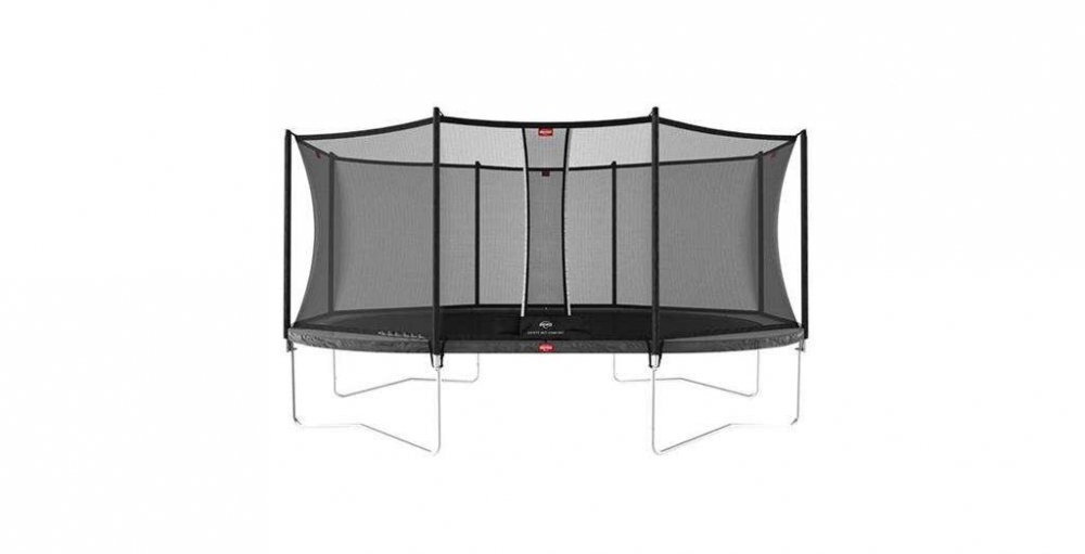 BERG TOYS Trambulina Berg Grand Favorit Regular 520x345 Gri cu Plasa Comfort