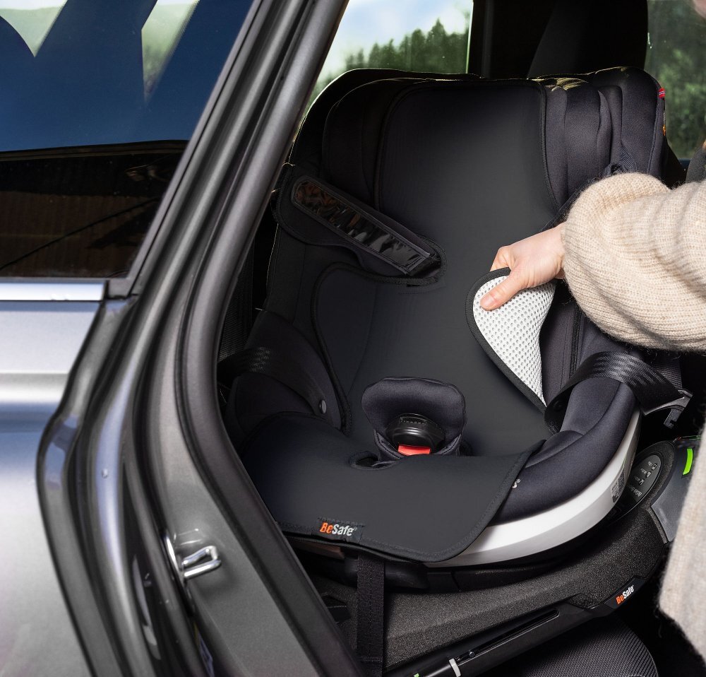 BESAFE Husa pentru scaun auto sau carucior Airflow Gri deschis