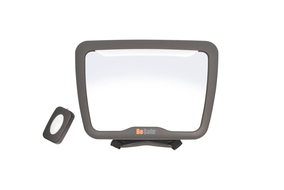 BESAFE Oglinda auto retrovizoare XL cu lumina Led