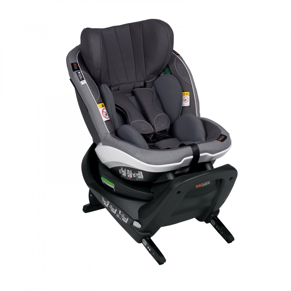 BESAFE Scaun auto iZi Turn M i-Size Gri Metallic Melange