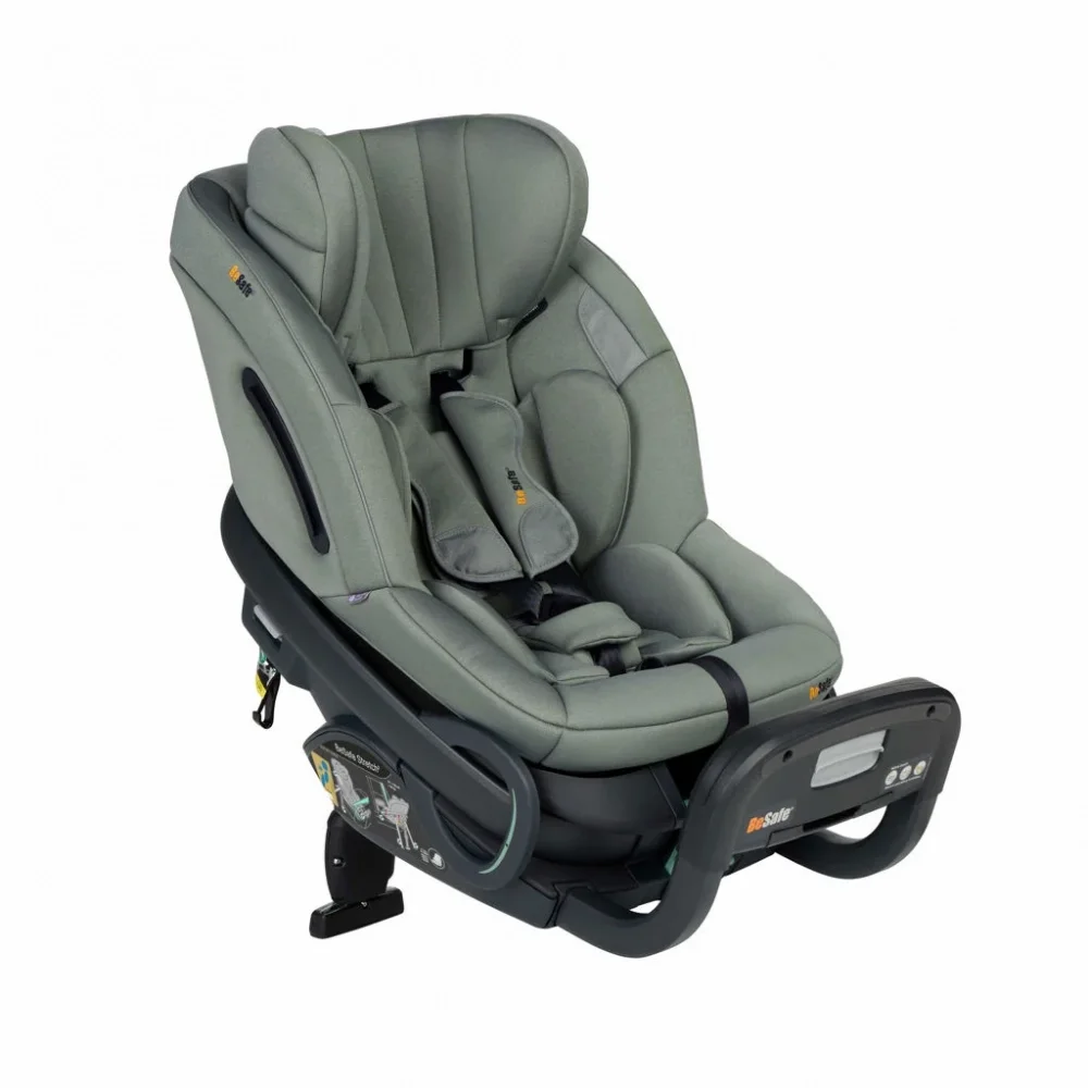 BESAFE Scaun auto pentru copii 61x125 cm Stretch 2 Meadow Green SoftBreeze