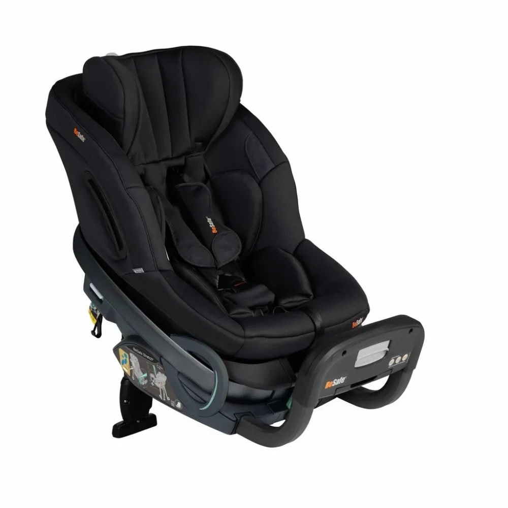 BESAFE Scaun auto pentru copii 61x125 cm Stretch 2 Negru SoftBreeze