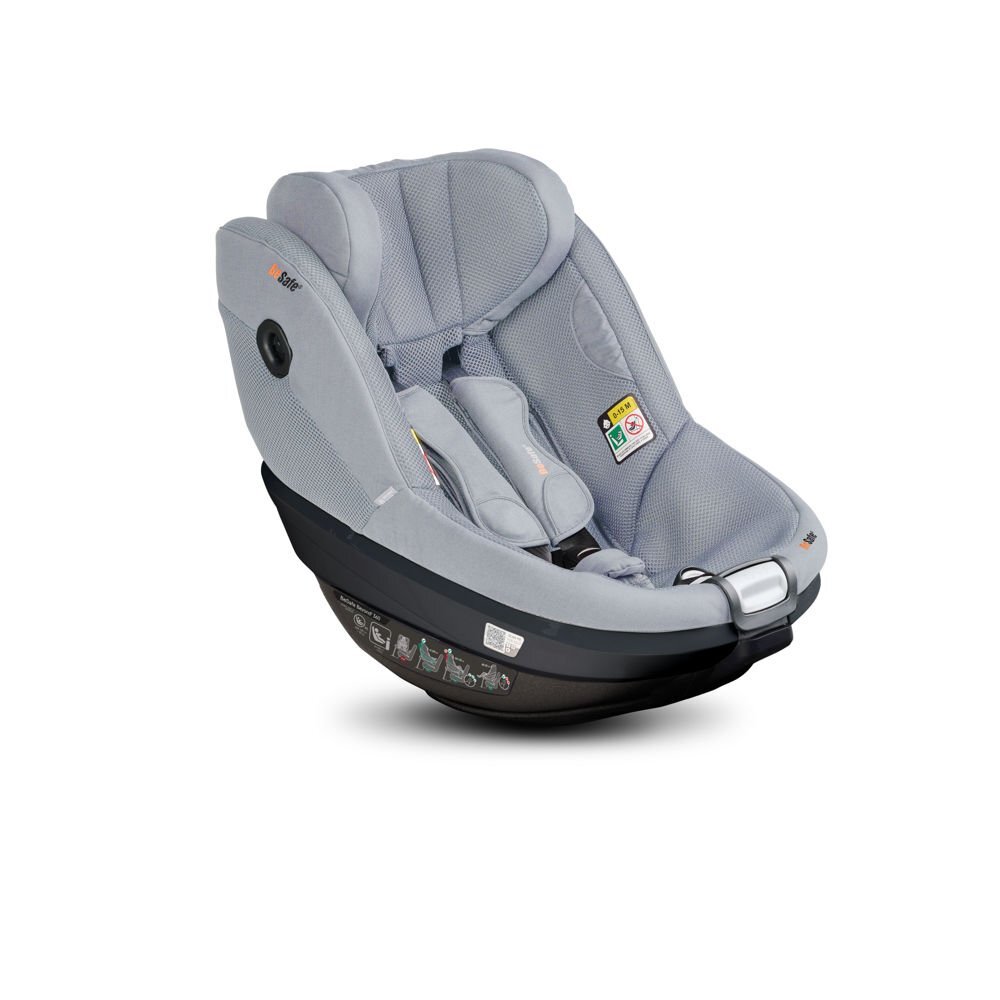 BESAFE Scaun auto pentru copii Beyond 360 Peak Mesh i-size tetiera reglabila spatar reglabil SPS
