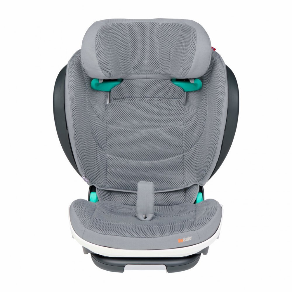 BESAFE Scaun auto pentru copii Flex Fix 2 Peak Mesh 100-150 cm I-size spatar reglabil si tetiera ajustabila