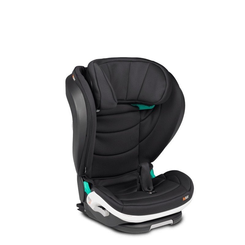 BESAFE Scaun auto pentru copii Flex Fix2 Negru SoftBreeze 100-150 cm i-size spatar reglabil tetiera ajustabila