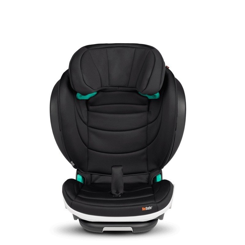 BESAFE Scaun auto pentru copii Flex Fix2 Negru SoftBreeze 100-150 cm i-size spatar reglabil tetiera ajustabila
