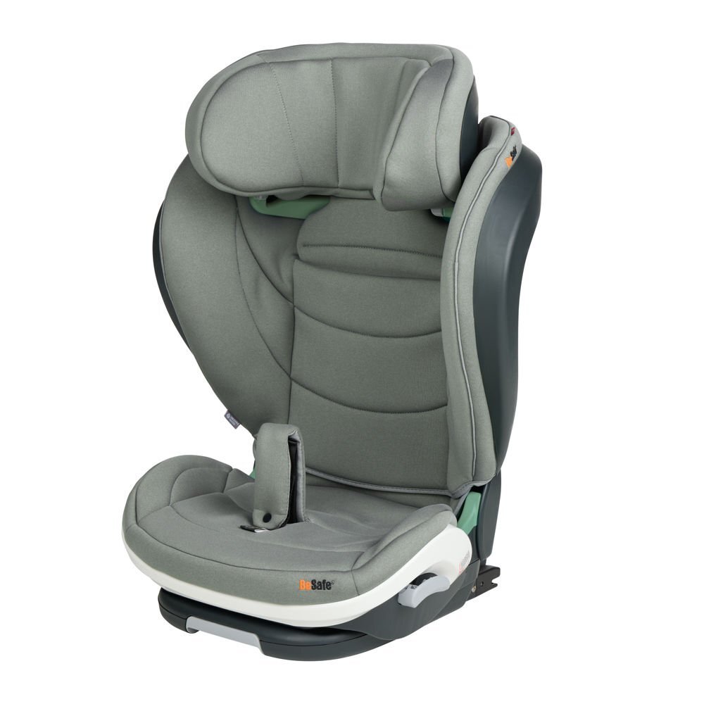 BESAFE Scaun auto pentru copii Flex Fix2 Verde 100-150 cm i-size spatar reglabil tetiera ajustabila