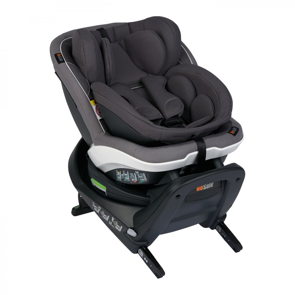 BESAFE Scaun auto rotativ iZi Turn B i-Size Metallic Melange