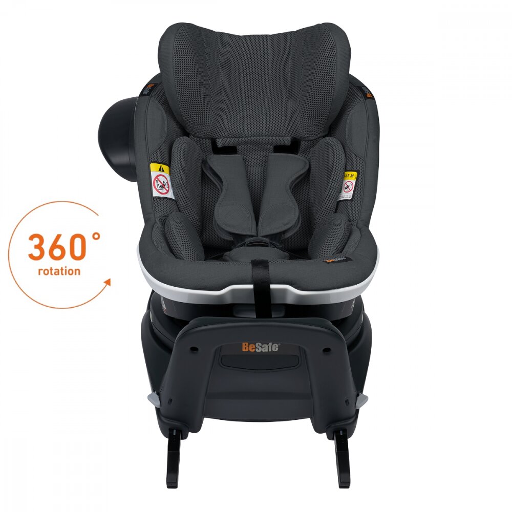 BESAFE Scaun auto rotativ iZi Turn i-Size Anthracite Mesh