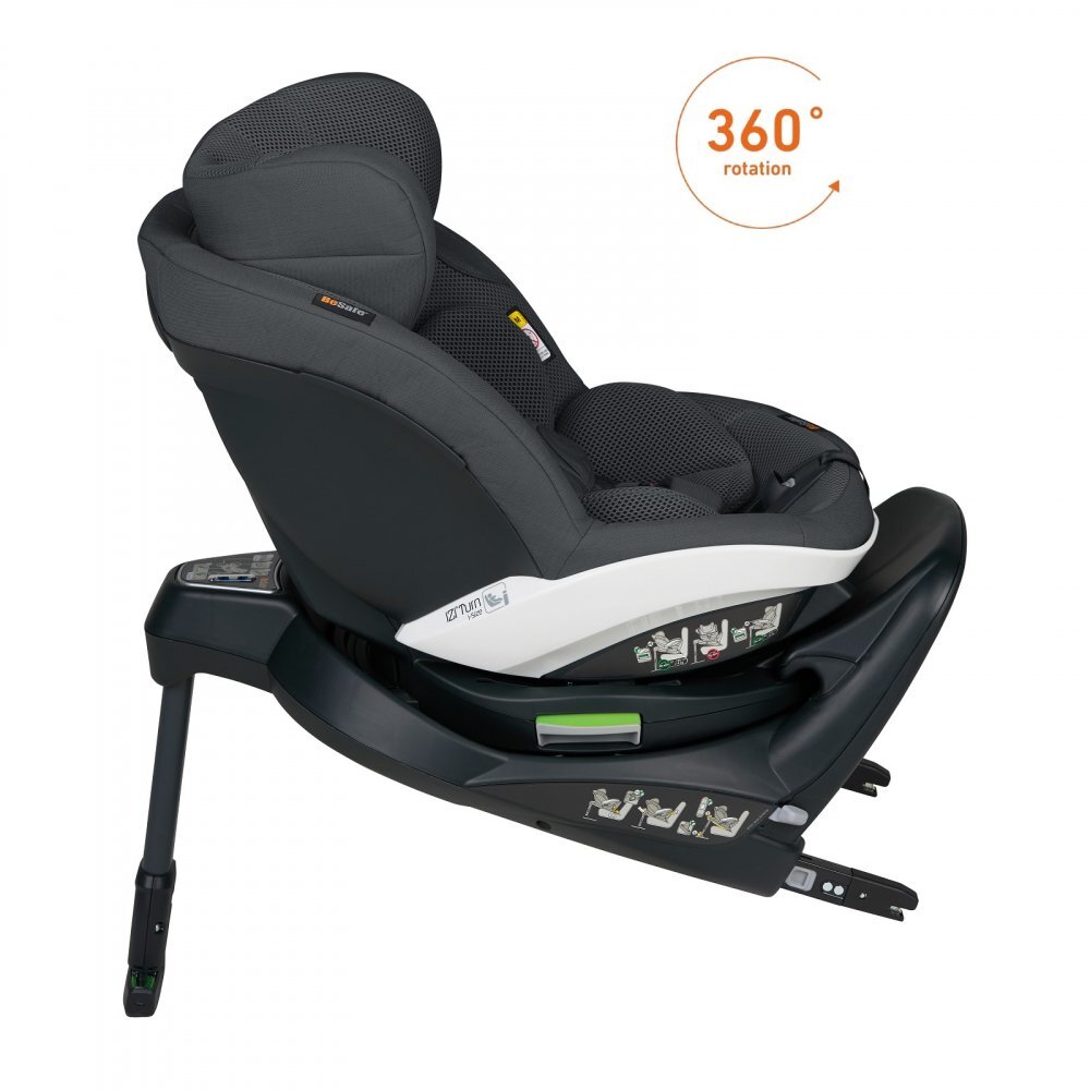 BESAFE Scaun auto rotativ iZi Turn i-Size Anthracite Mesh