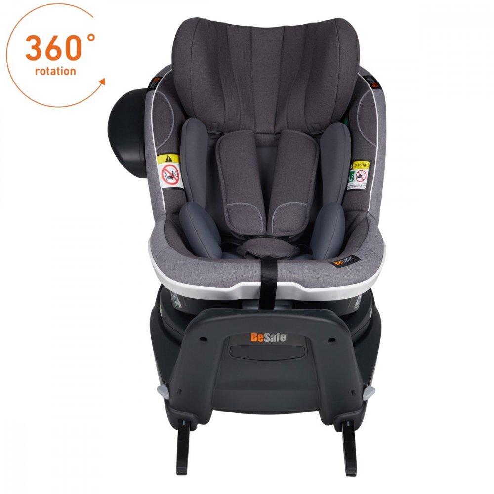 BESAFE Scaun auto rotativ iZi Turn i-Size Gri Metallic Melange
