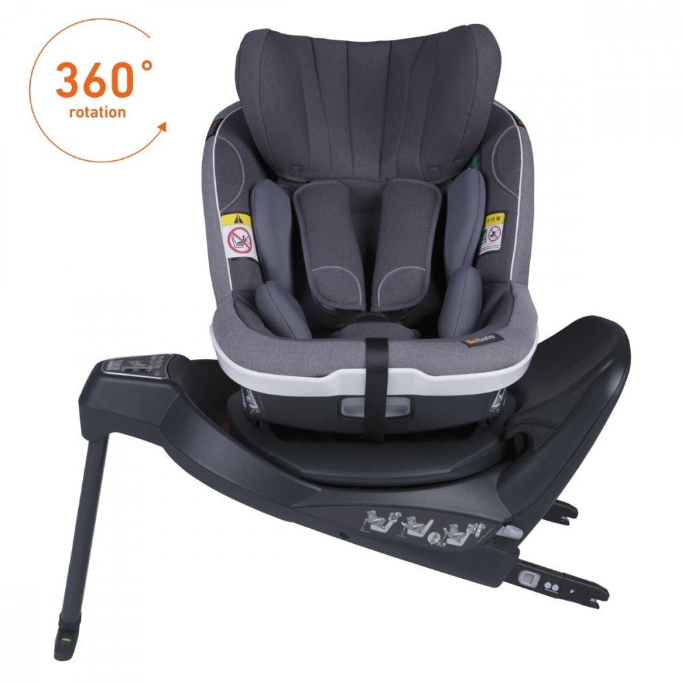 BESAFE Scaun auto rotativ iZi Turn i-Size Gri Metallic Melange
