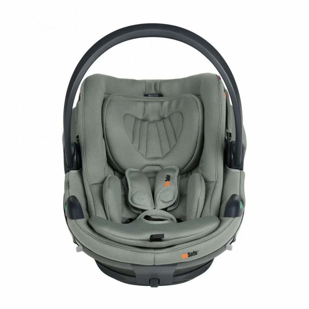 BESAFE Scoica copii Go Beyond 2 Verde certificata pentru utilizare in avion protectie la impact lateral SIP+ tetiera reglabila