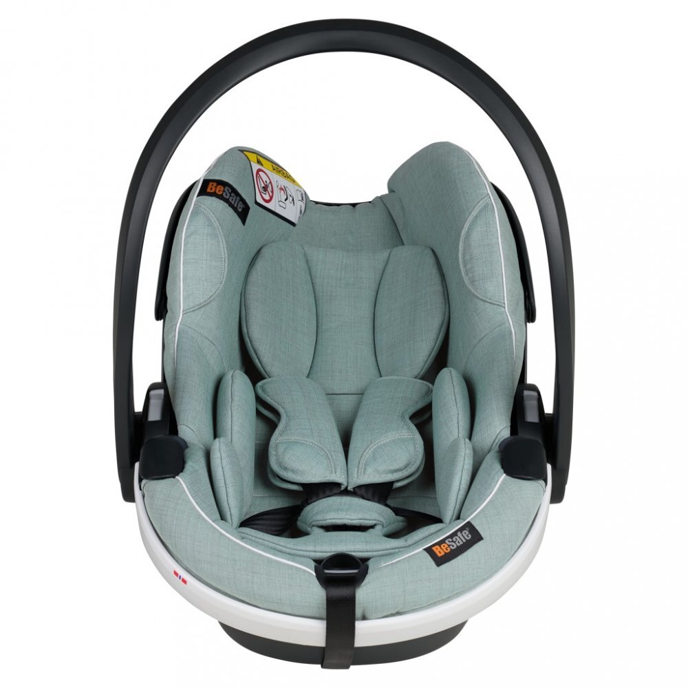 BESAFE Scoica copii iZi Go Modular X2 i-Size Sea Green Melange