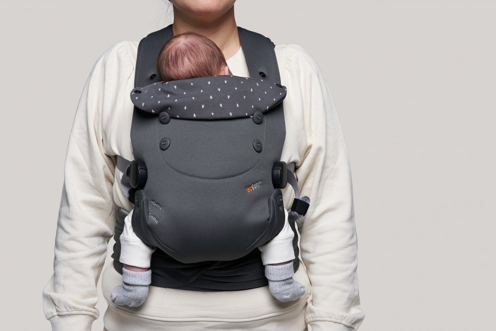 BESAFE Sistem de purtare nou-nascuti Newborn Haven Anthracite Forest