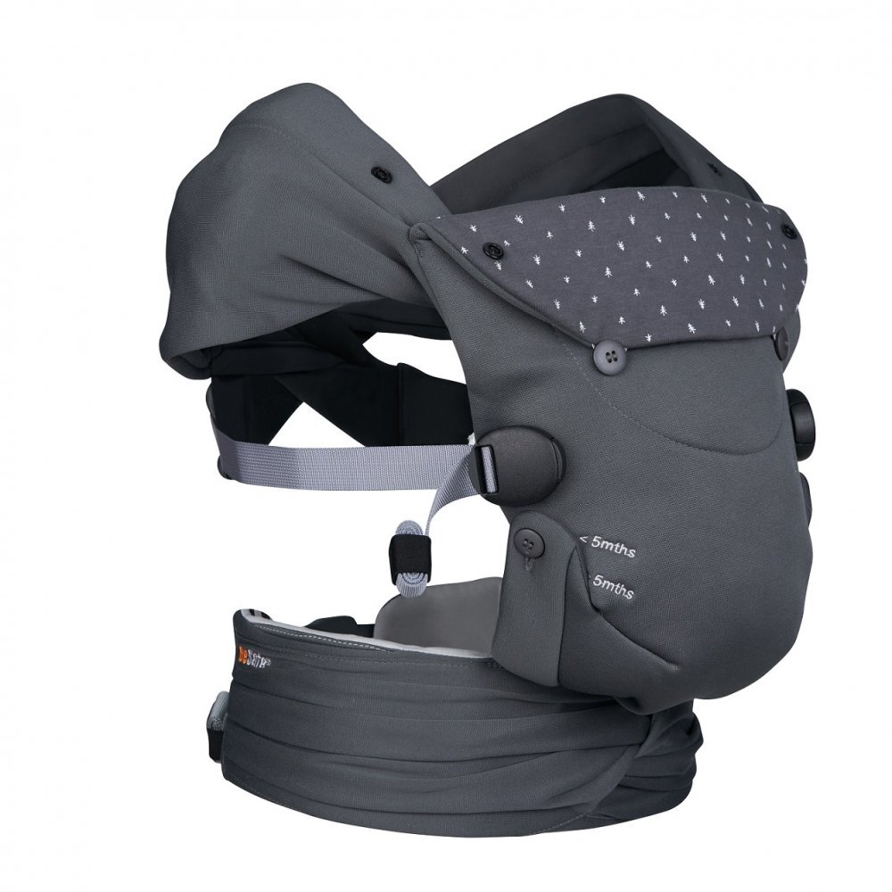 BESAFE Sistem de purtare nou-nascuti Newborn Haven Anthracite Forest
