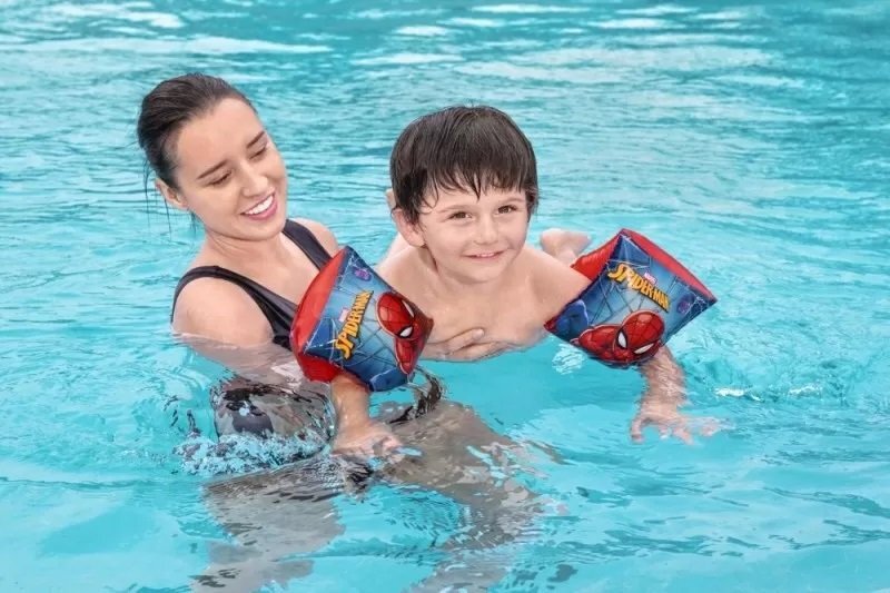BESTWAY Aripioare de inot pentru copii Spider-Man set 2bucati