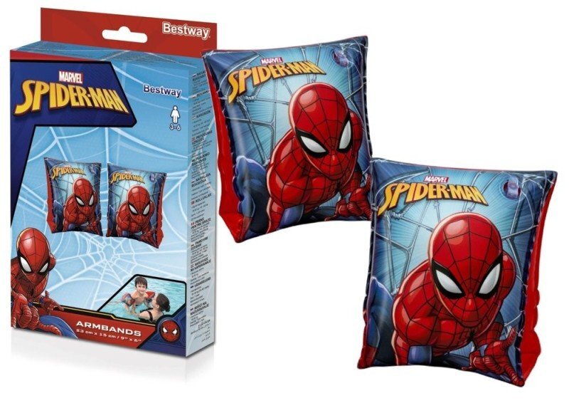BESTWAY Aripioare de inot pentru copii Spider-Man set 2bucati