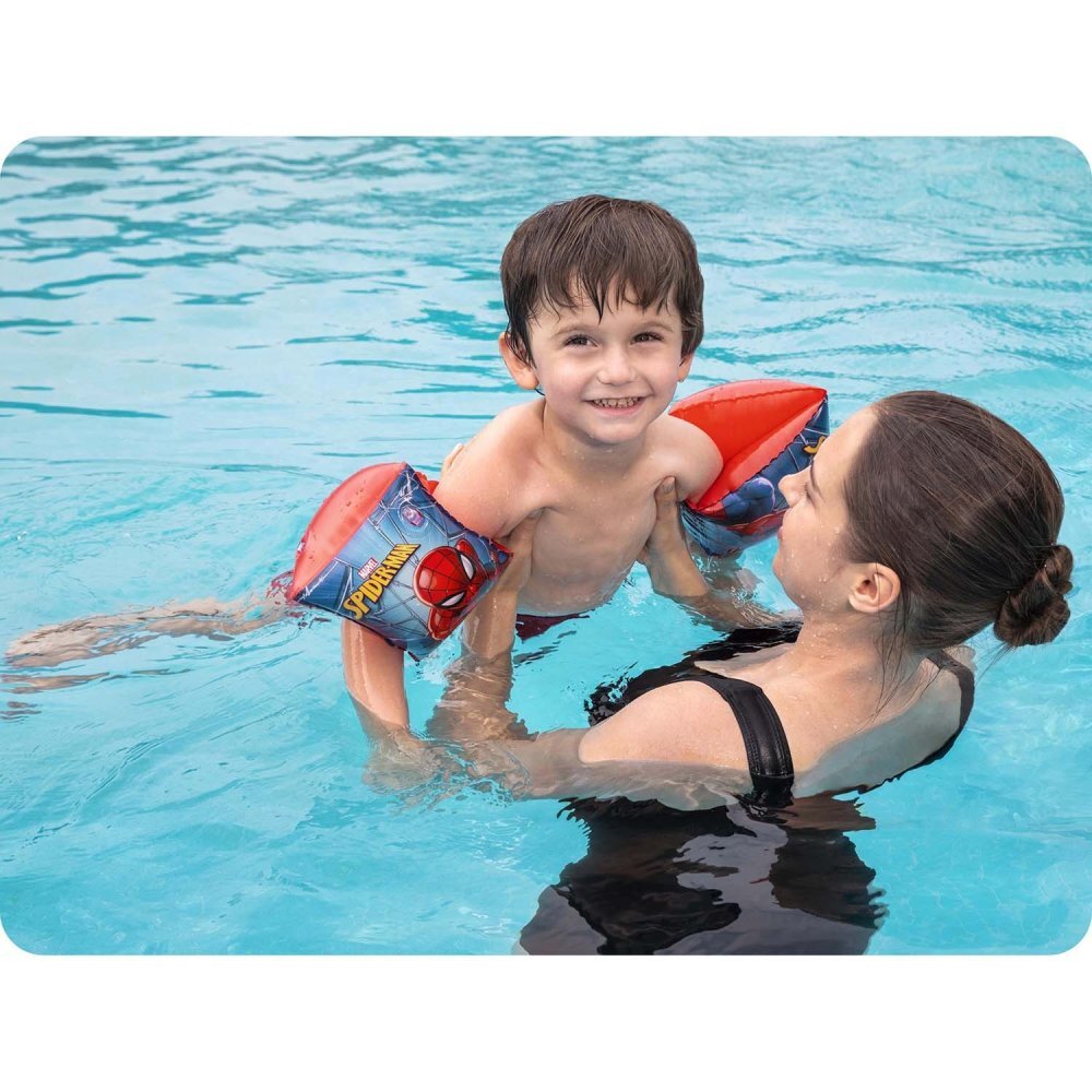 BESTWAY Aripioare de inot pentru copii Spider-Man set 2bucati