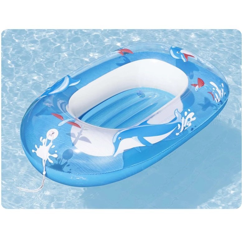 BESTWAY Barca gonflabila pentru copii 102 x 69 cm Blue