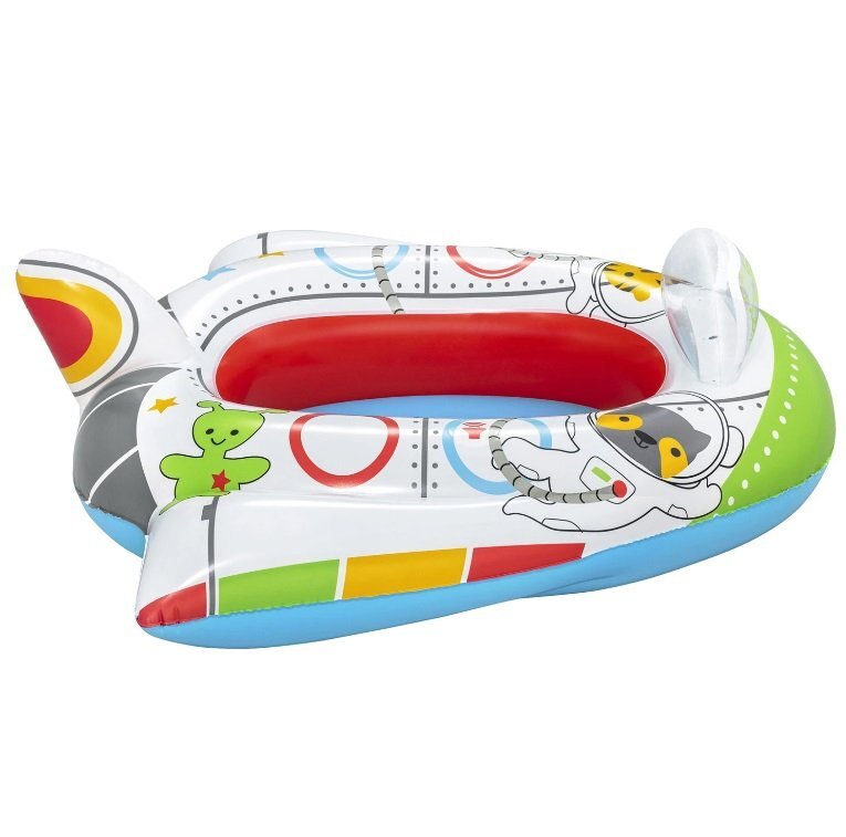 BESTWAY Barca gonflabila pentru copii cu sunete 104 x 99 cm Space Ship