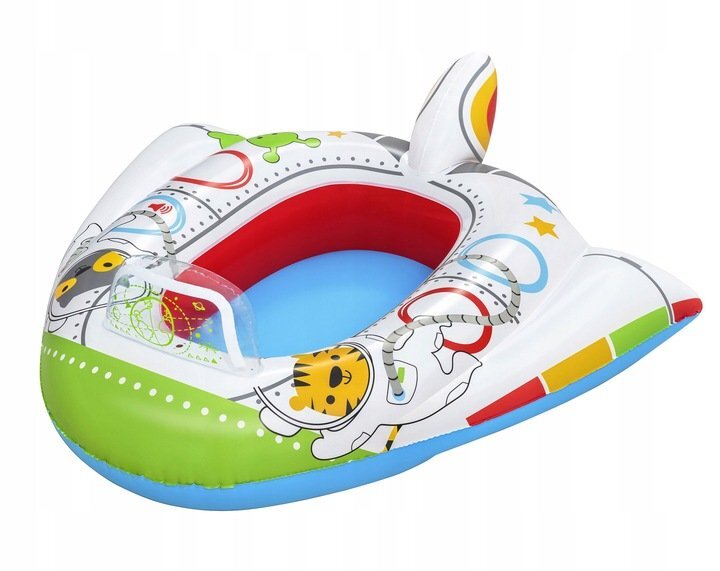BESTWAY Barca gonflabila pentru copii cu sunete 104 x 99 cm Space Ship