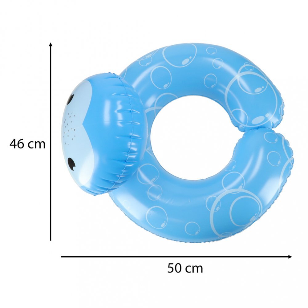 BESTWAY Colac de inot gonflabil pentru copii 50 x 46 cm model Blue Pinguin