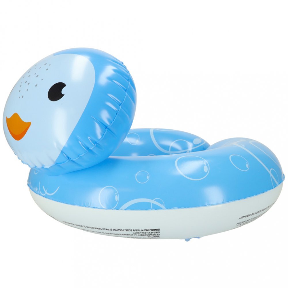 BESTWAY Colac de inot gonflabil pentru copii 50 x 46 cm model Blue Pinguin