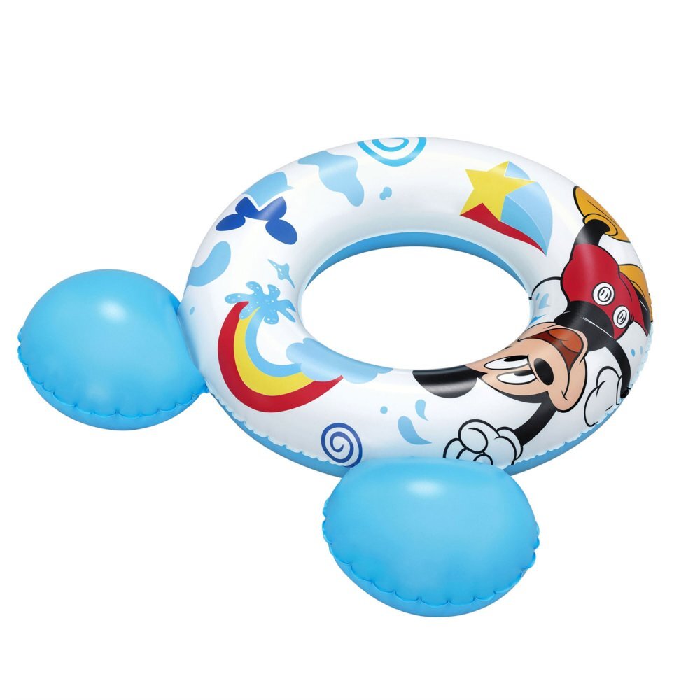 BESTWAY Colac gonflabil pentru inot 3-6 ani Mickey Mouse cu urechiuse