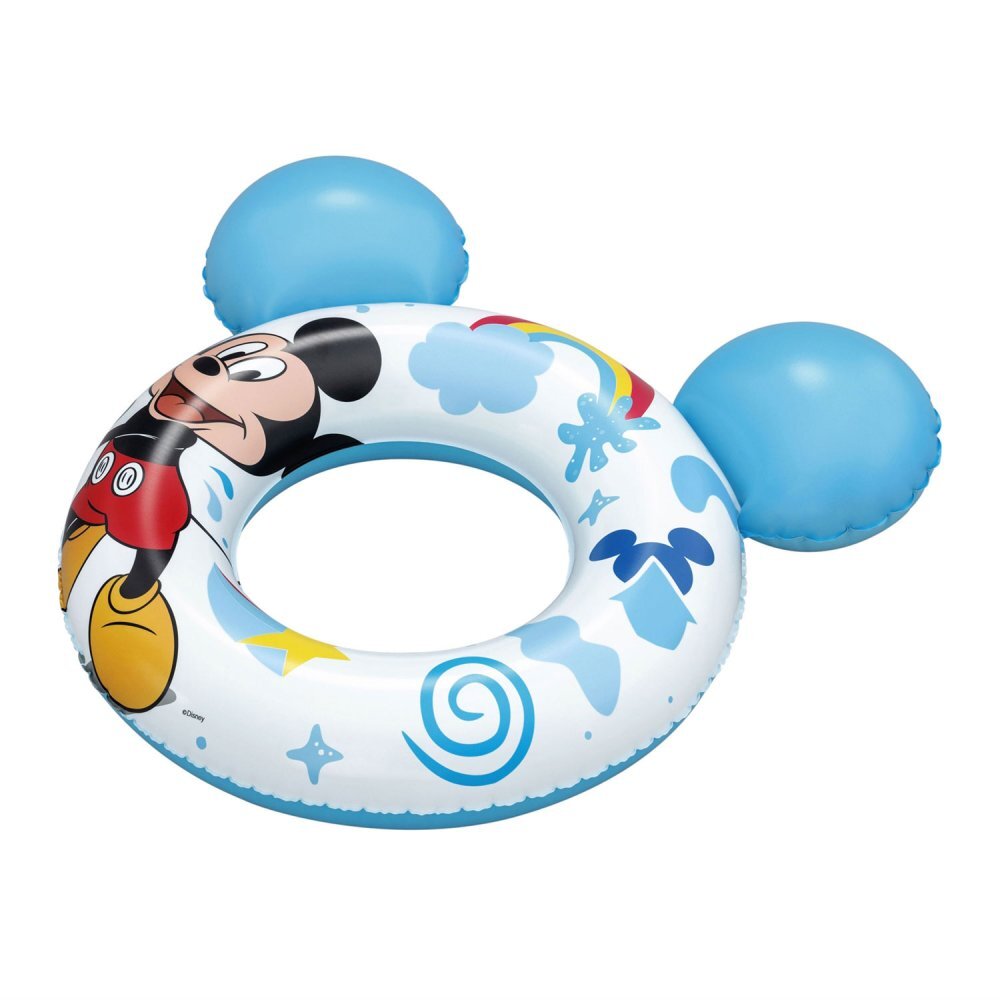 BESTWAY Colac gonflabil pentru inot 3-6 ani Mickey Mouse cu urechiuse