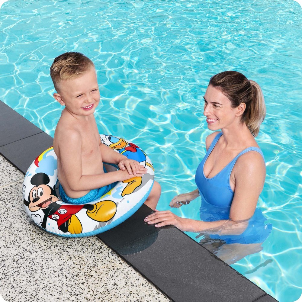 BESTWAY Colac gonflabil pentru inot 56 cm Mickey and Donald