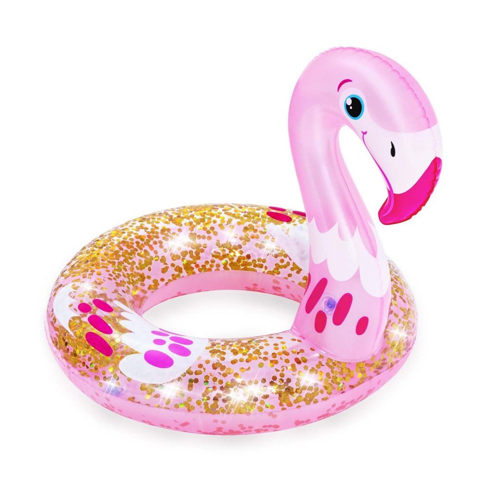 BESTWAY Colac gonflabil pentru inot copii 3-6 ani 61x61 cm forma de Flamingo