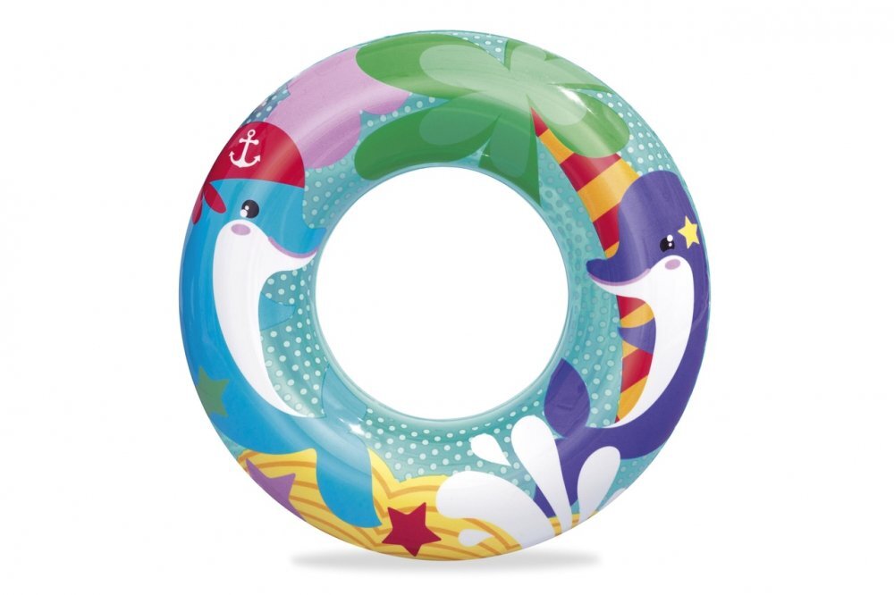 BESTWAY Colac gonflabil pentru inot copii 51 cm Delfin