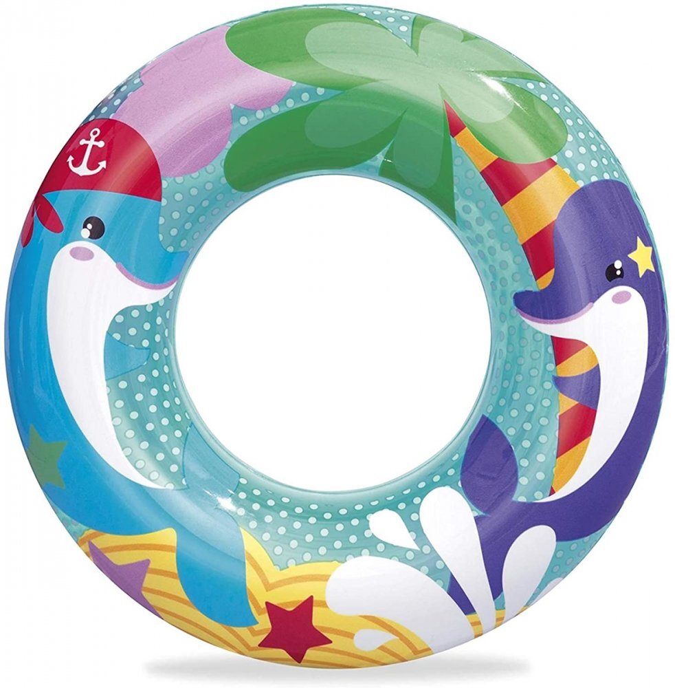 BESTWAY Colac gonflabil pentru inot copii 51 cm Delfin