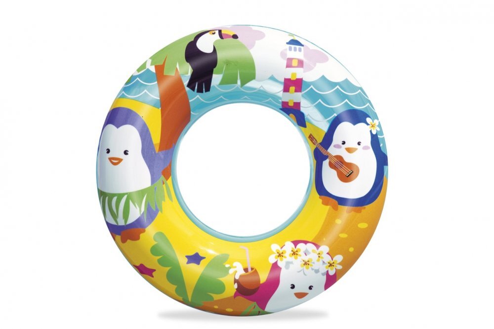 BESTWAY Colac gonflabil pentru inot copii 51 cm Pinguin