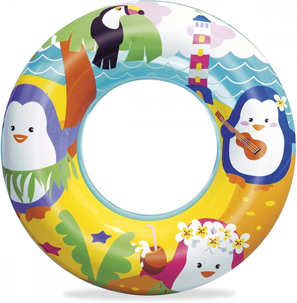 BESTWAY Colac gonflabil pentru inot copii 51 cm Pinguin