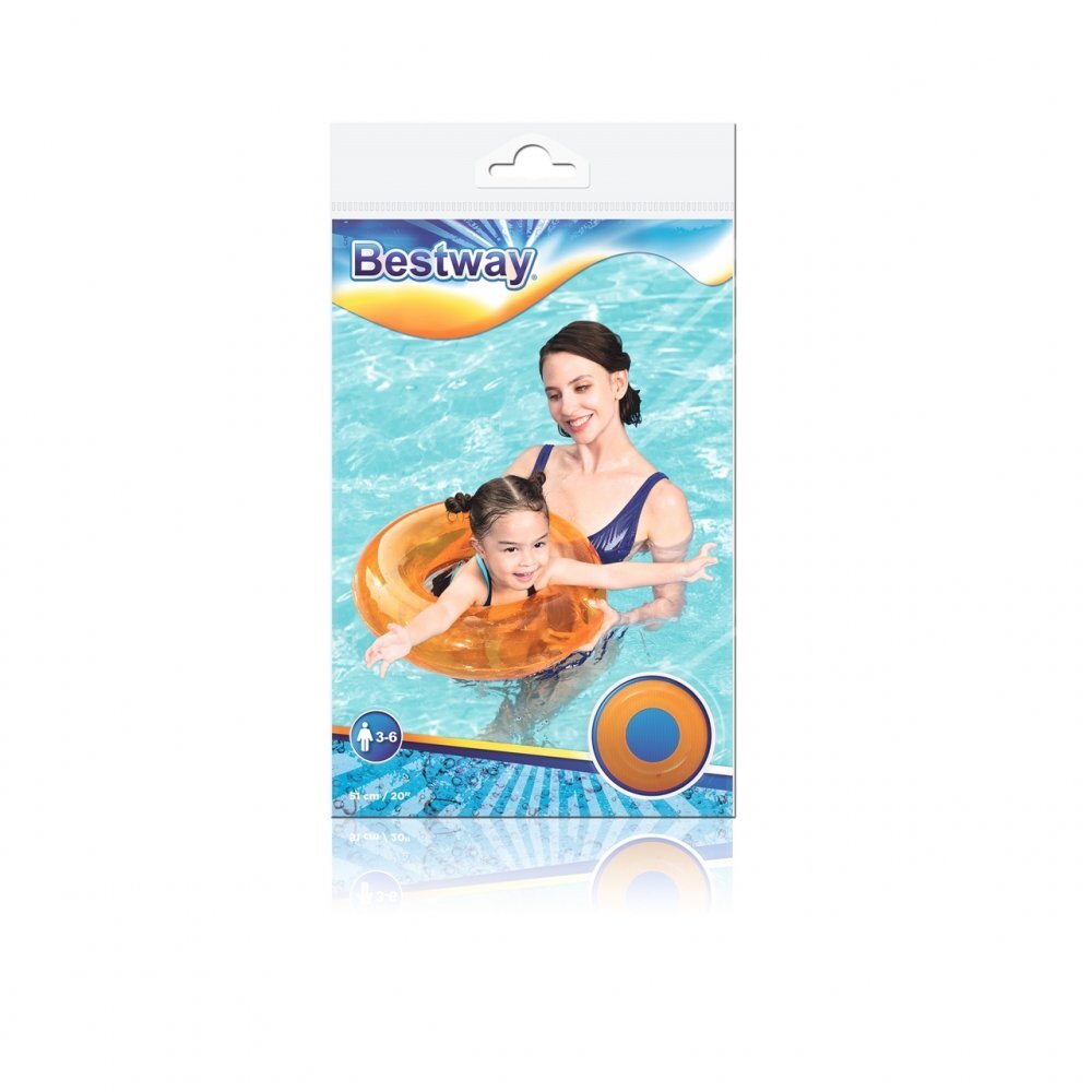 BESTWAY Colac gonflabil pentru inot copii 51 cm Portocaliu