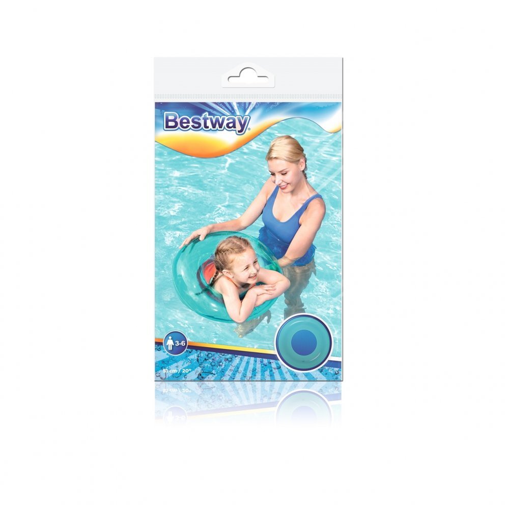 BESTWAY Colac gonflabil pentru inot copii 51 cm Verde