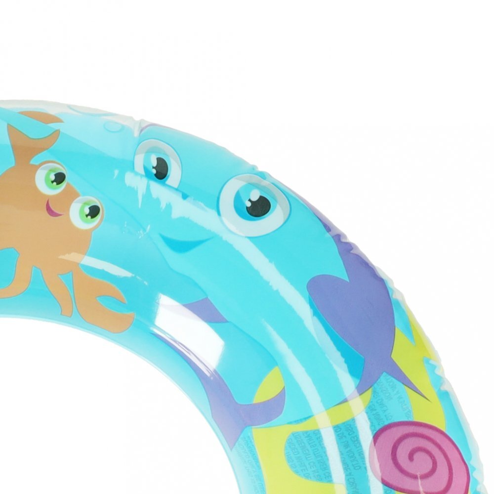 BESTWAY Colac gonflabil pentru inot copii 56 cm Marine Life