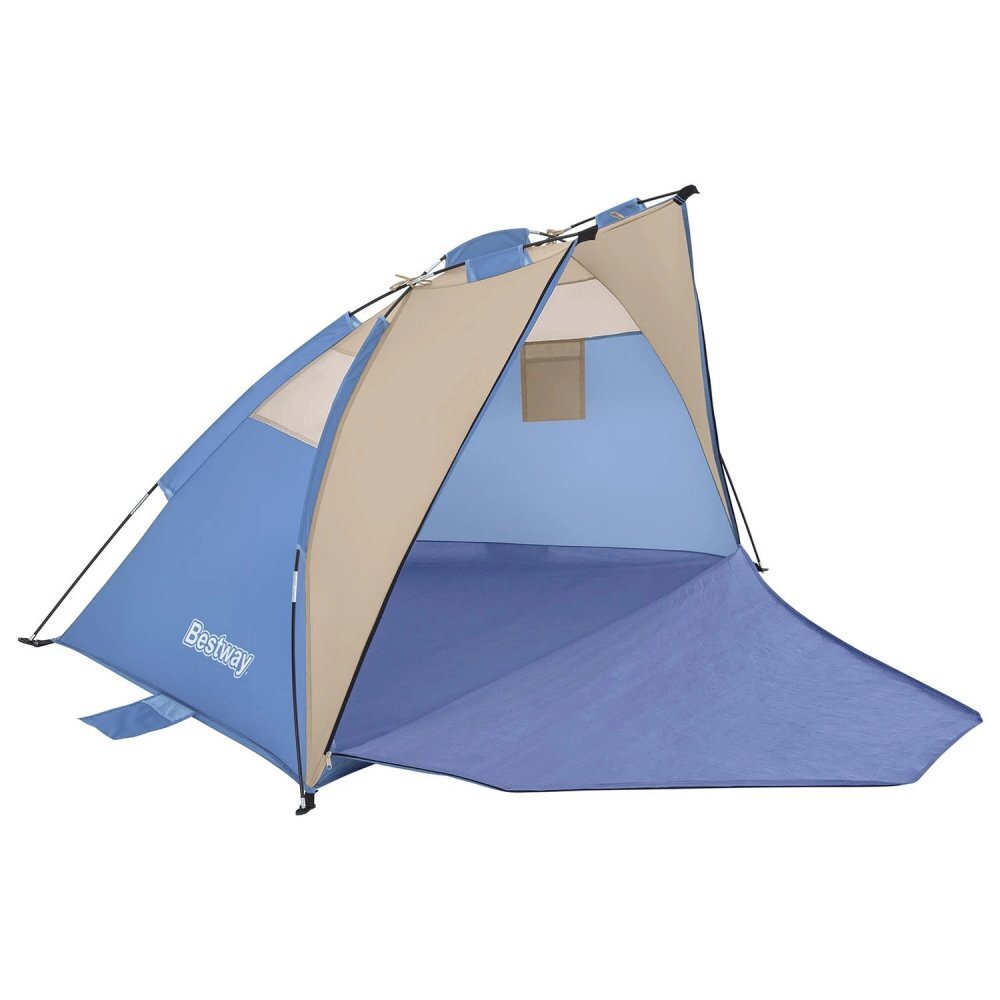 BESTWAY Cort de plaja Ramble X2 100x200x100cm Model pliabil Material poliester rezistent Buzunar pentru accesorii Geanta transport inclusa