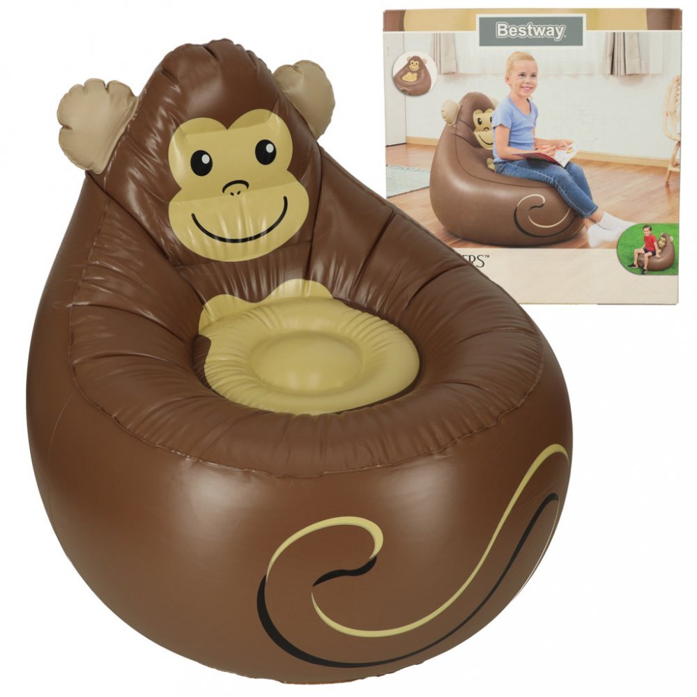 BESTWAY Fotoliu gonflabil 72 cm x 64 cm Monkey